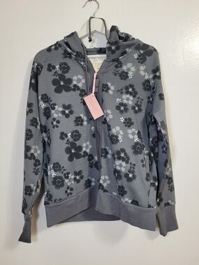 Evy's Tree The Hallie Floral Zip-Up Hoodie Size Medium BNWT